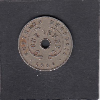 Beschrijving: 1 Penny HOLE
